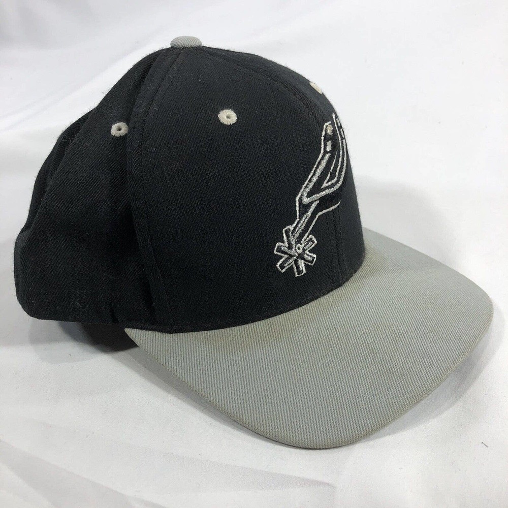 Mitchell & Ness San Antonio Spurs Snapback Hat Hardwood Classics Retro Cap OSFM - Picture 3 of 12